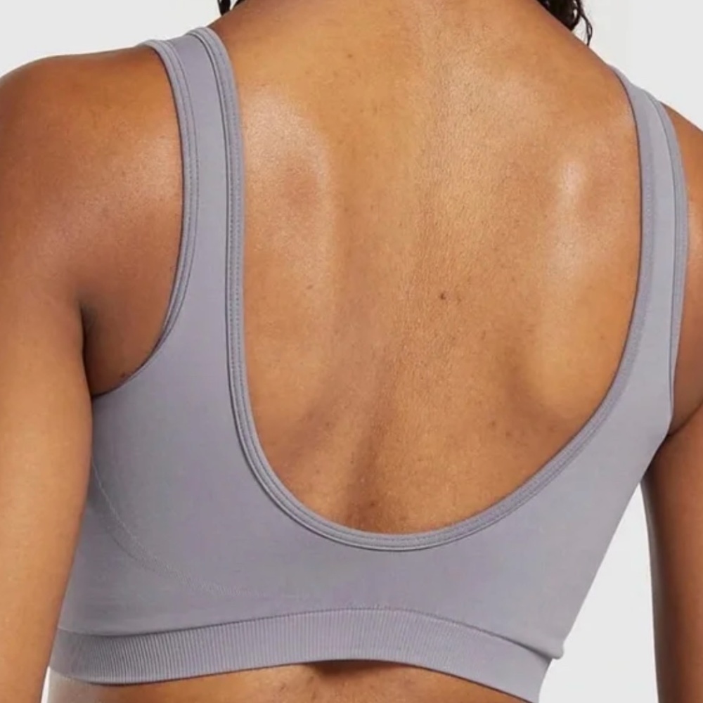 Gymshark Gray Sports Bra - Picture 3 of 8